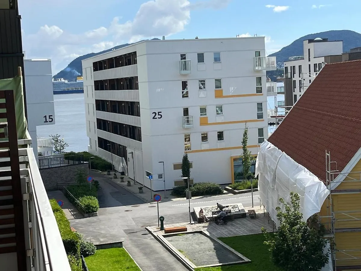 Nice Apartment In Modern Complex Near Old Bergen 0*,  Norveç