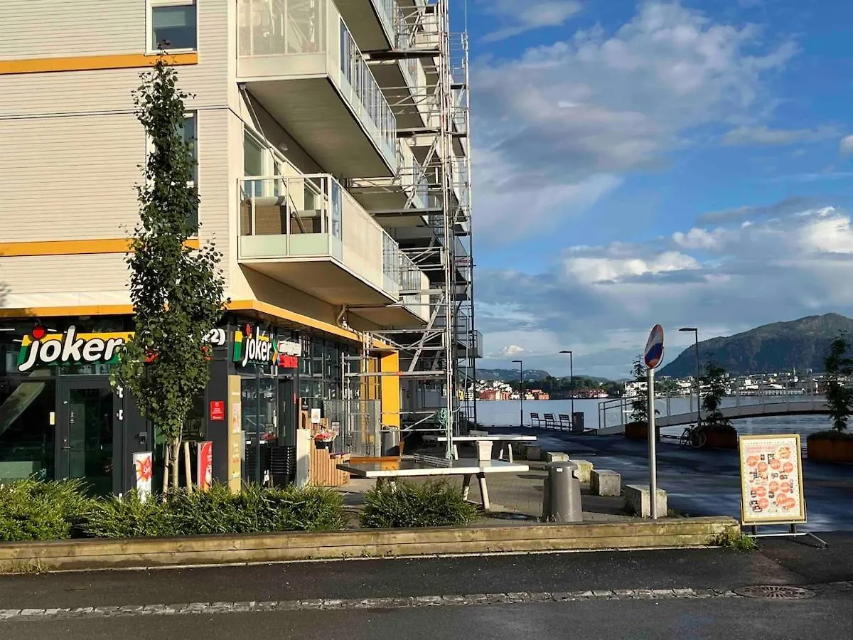 Nice Apartment In Modern Complex Near Old Bergen 0*,